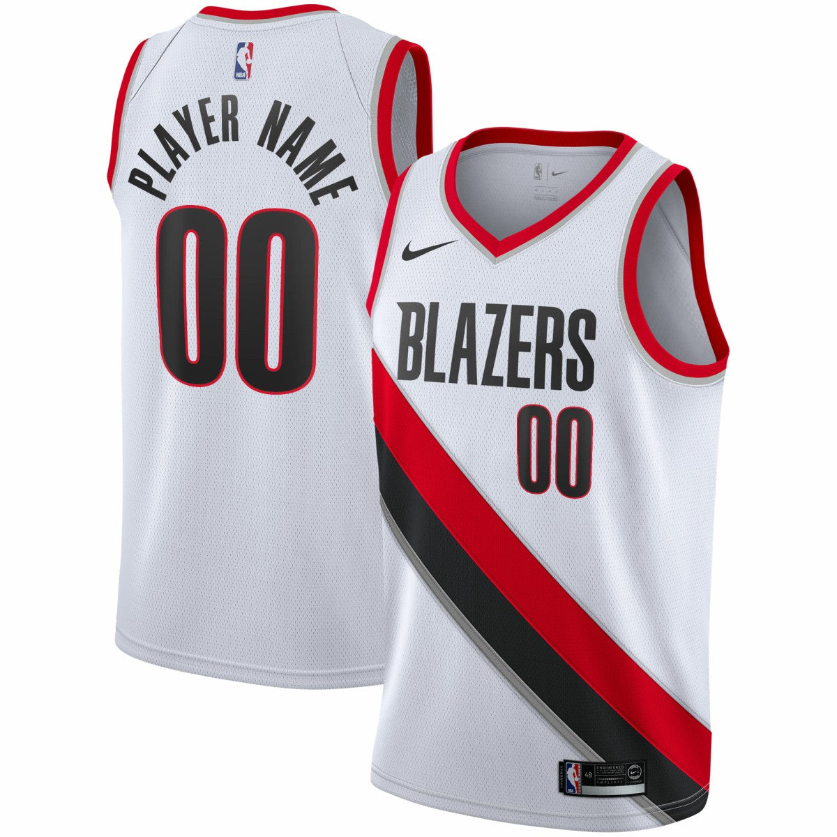 Nike Portland Trail Blazers 2020/21 Swingman Custom Jersey
