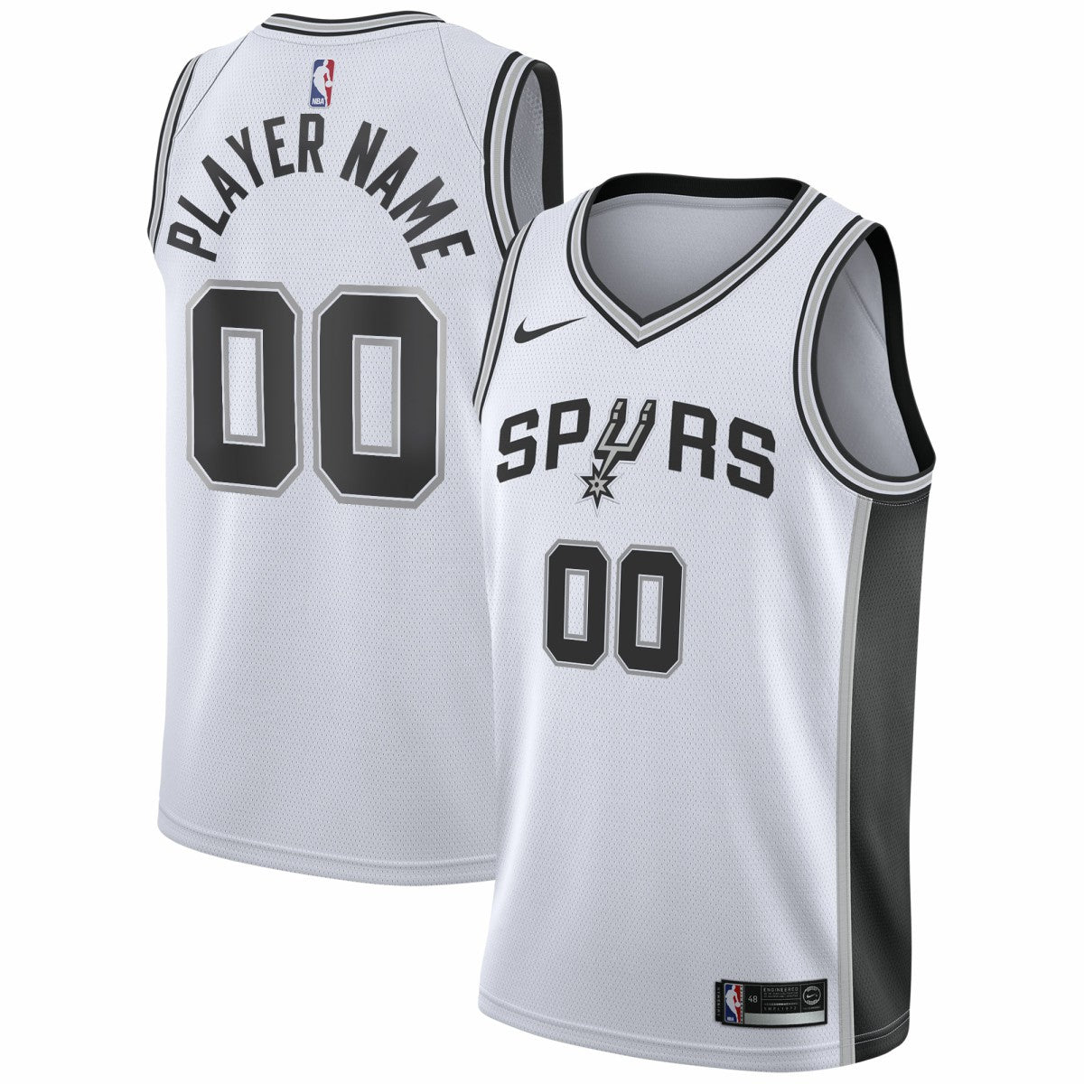Nike San Antonio Spurs 2020/21 Swingman Custom Jersey