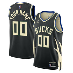 Milwaukee Bucks Jordan Brand Unisex 2022/23 Swingman Custom Jersey