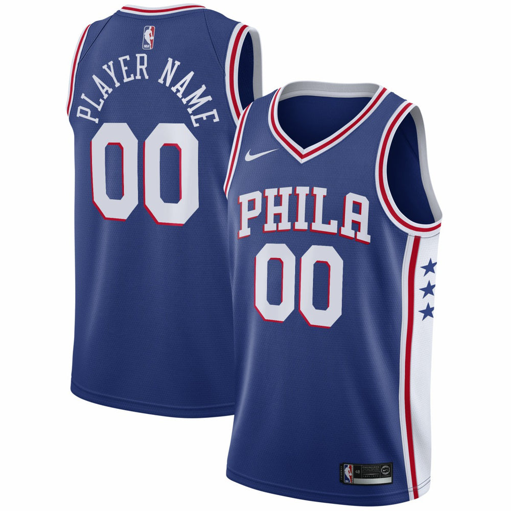 Nike Philadelphia 76ers 2020/21 Swingman Custom Jersey