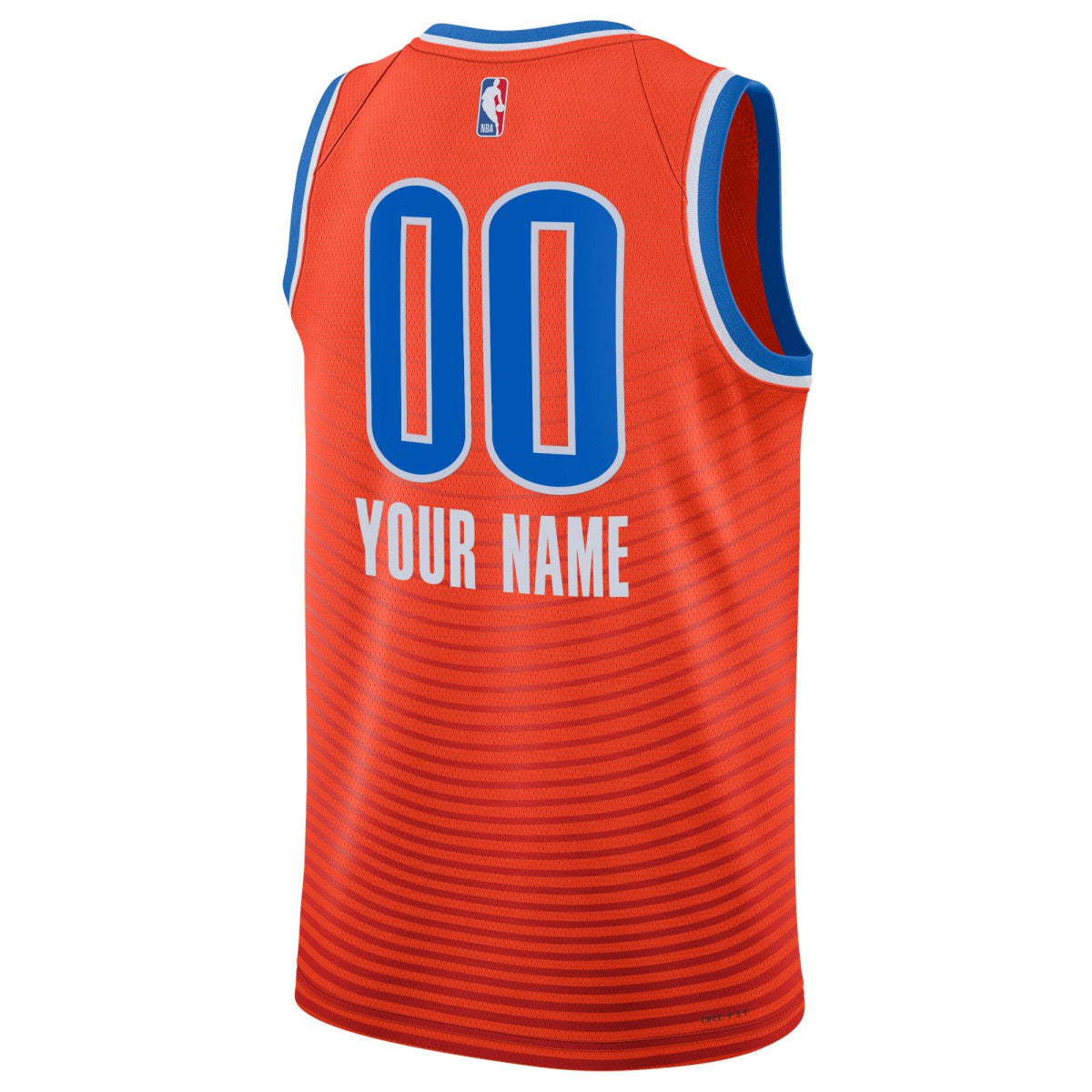 Oklahoma City Thunder Jordan Brand Unisex 2022/23 Swingman Custom Jersey