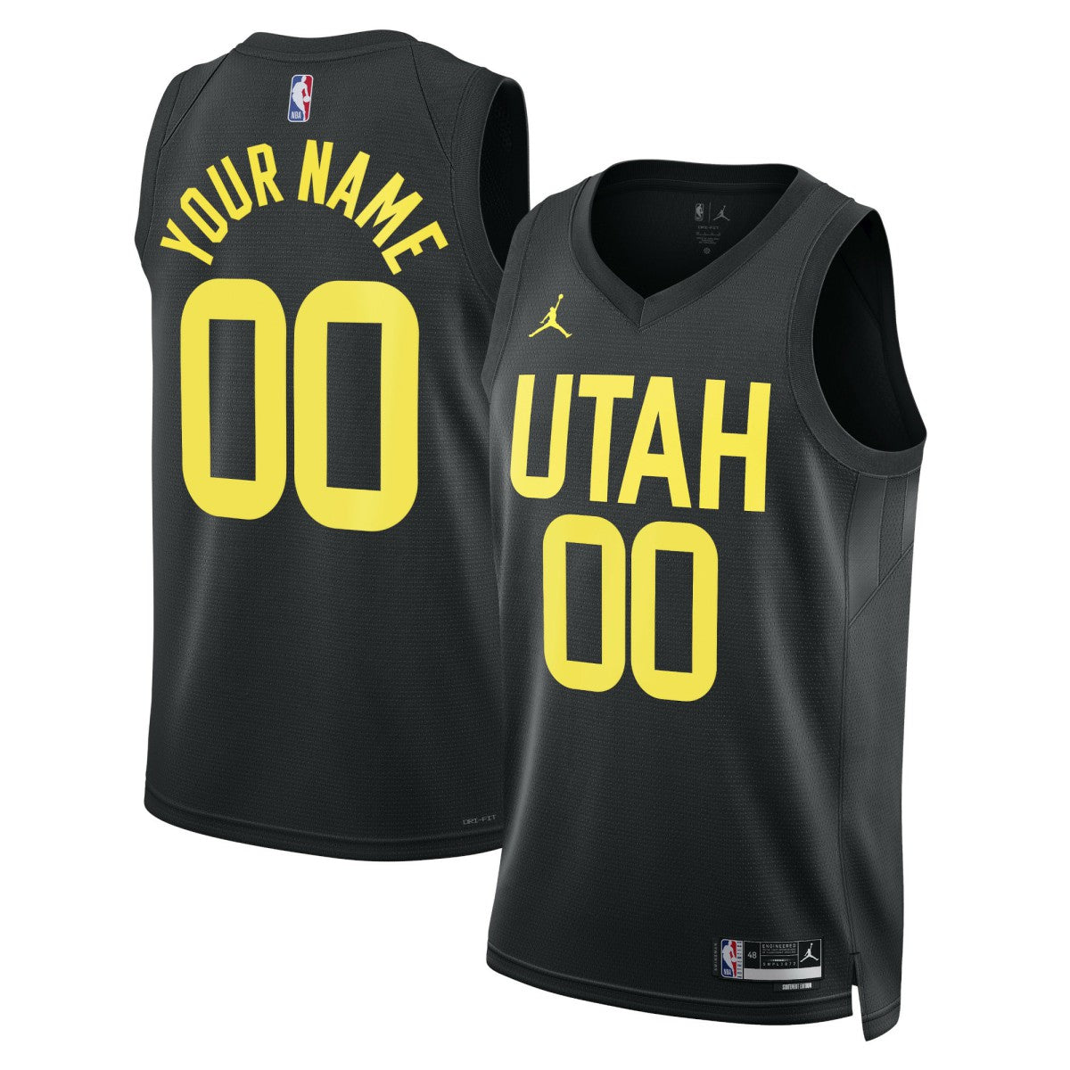 Utah Jazz Jordan Brand Unisex 2022/23 Swingman Custom Jersey