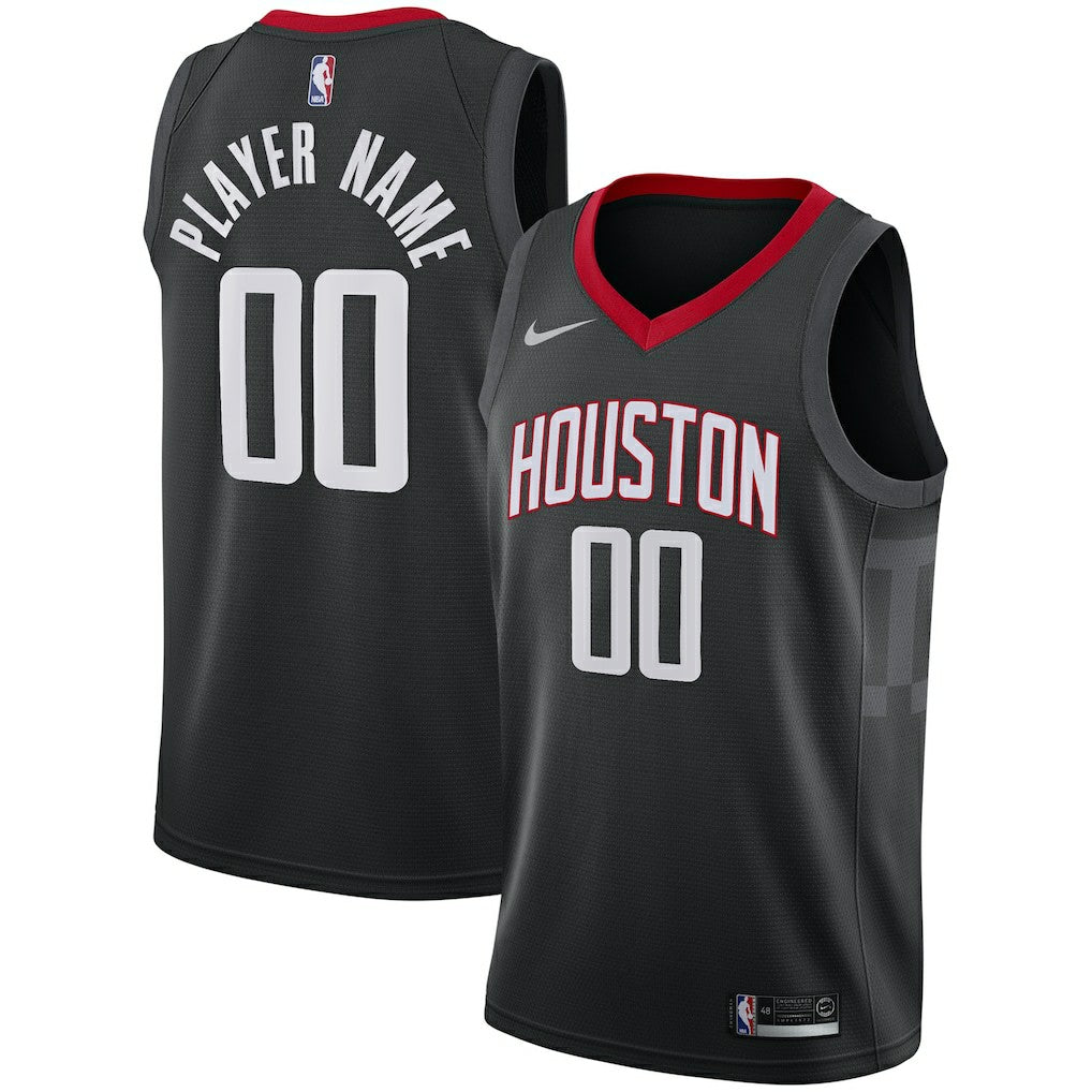 Nike Houston Rockets Swingman Custom Jersey Black