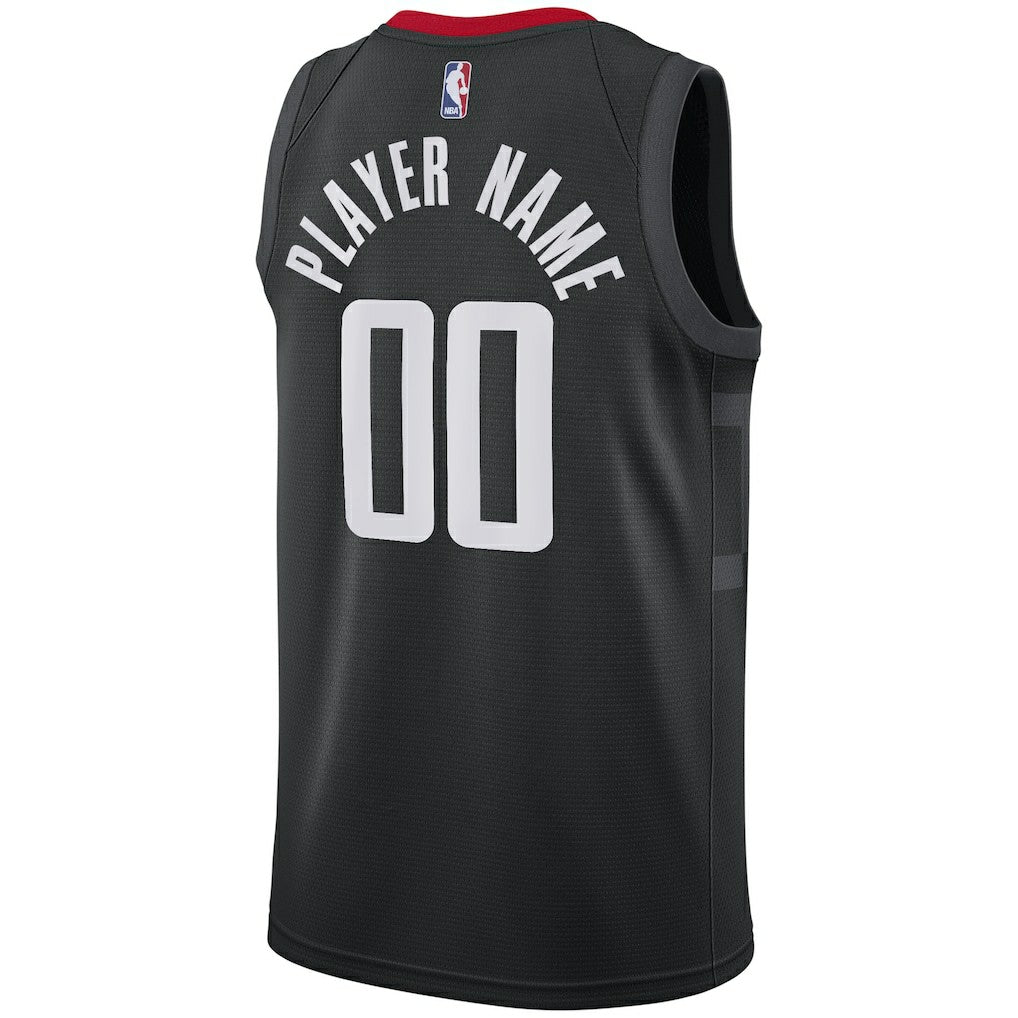 Nike Houston Rockets Swingman Custom Jersey Black