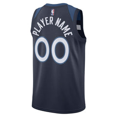 Nike Minnesota Timberwolves Swingman Custom Jersey Navy