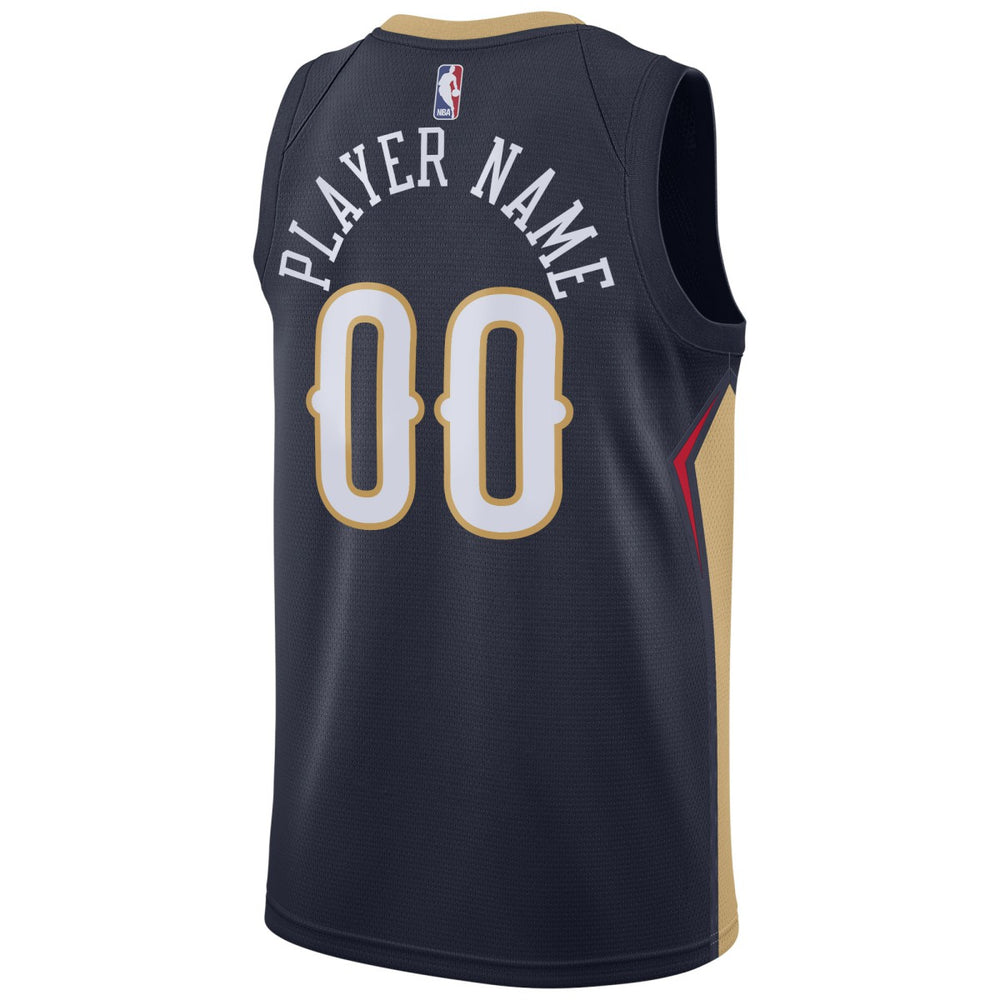 Nike New Orleans Pelicans Swingman Custom Jersey Navy