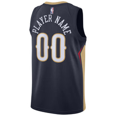Nike New Orleans Pelicans Swingman Custom Jersey Navy
