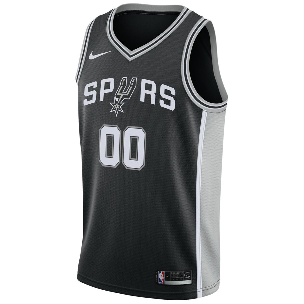 Nike San Antonio Spurs Swingman Custom Jersey Black