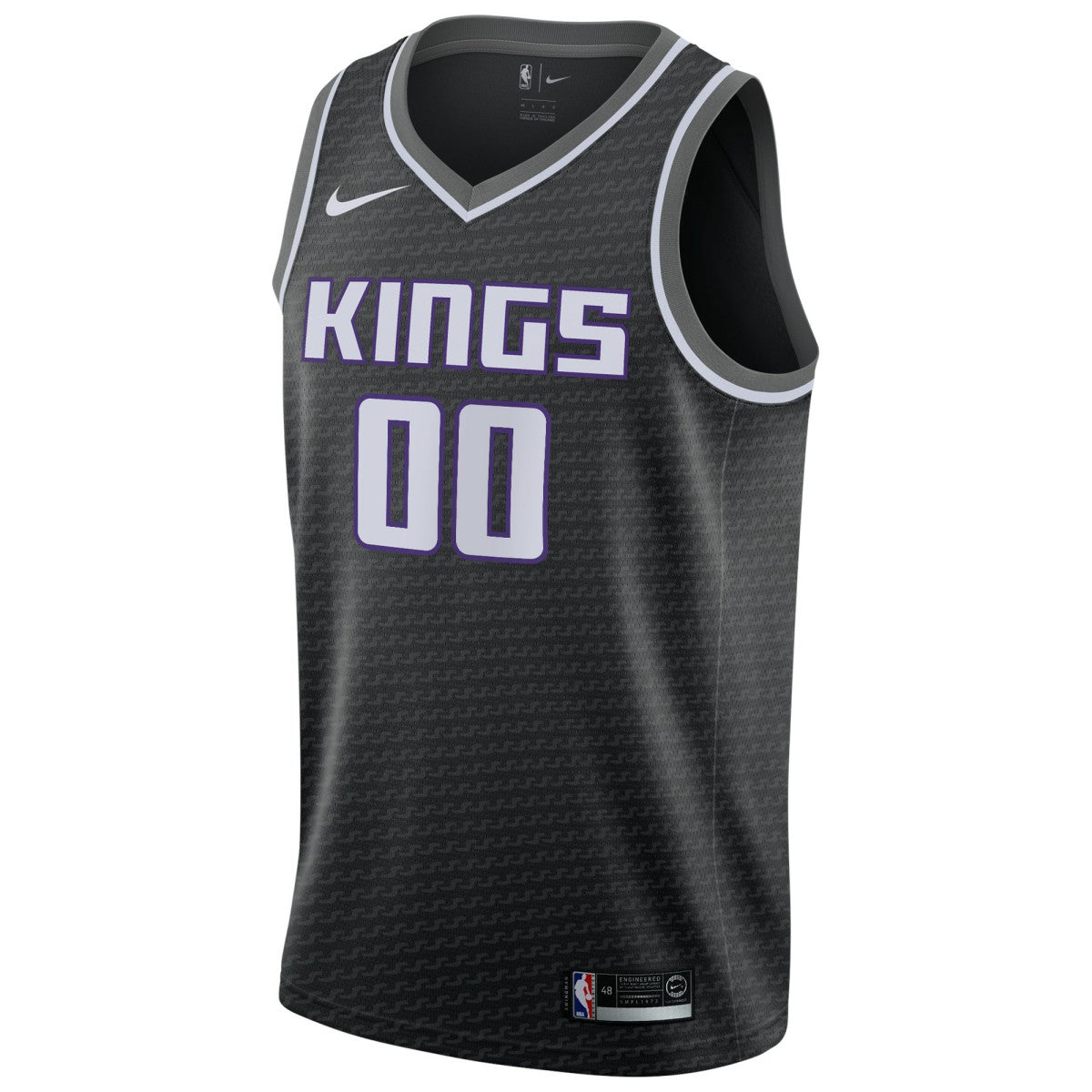 Nike Sacramento Kings Swingman Custom Jersey Black