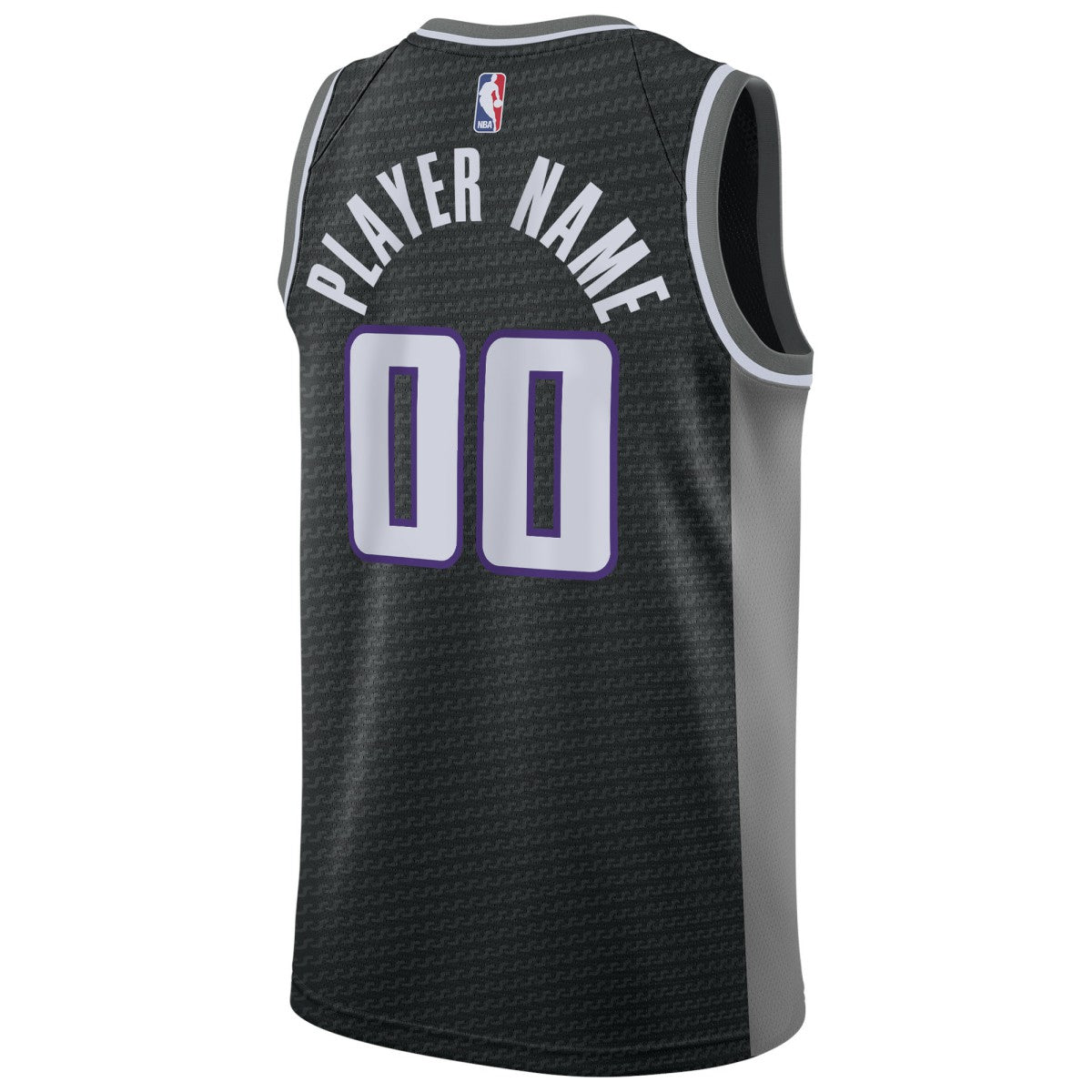 Nike Sacramento Kings Swingman Custom Jersey Black