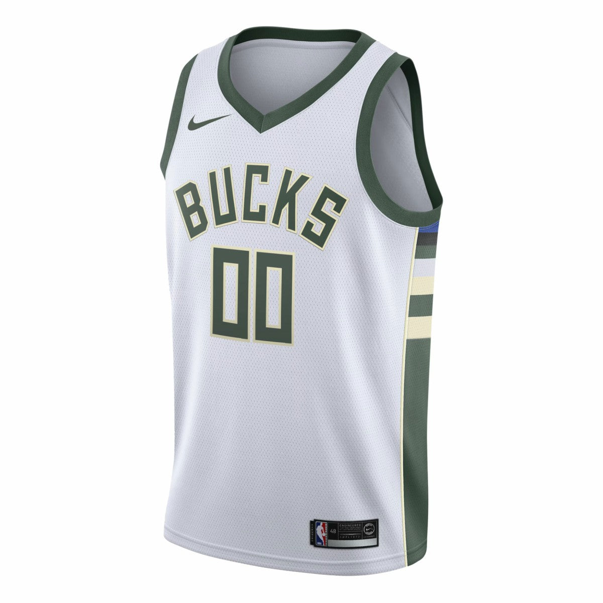Nike Milwaukee Bucks Swingman Custom Jersey White