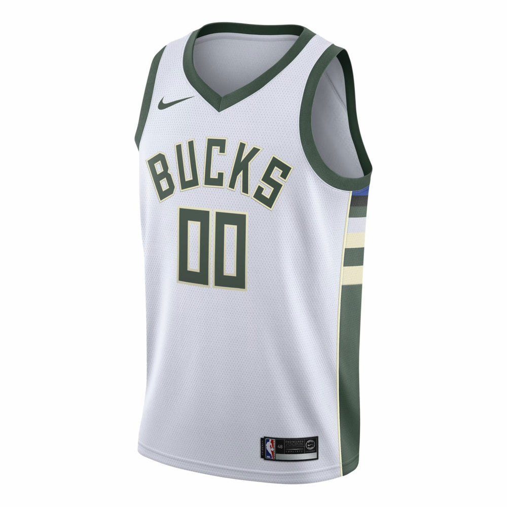Nike Milwaukee Bucks Swingman Custom Jersey White