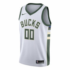 Nike Milwaukee Bucks Swingman Custom Jersey White