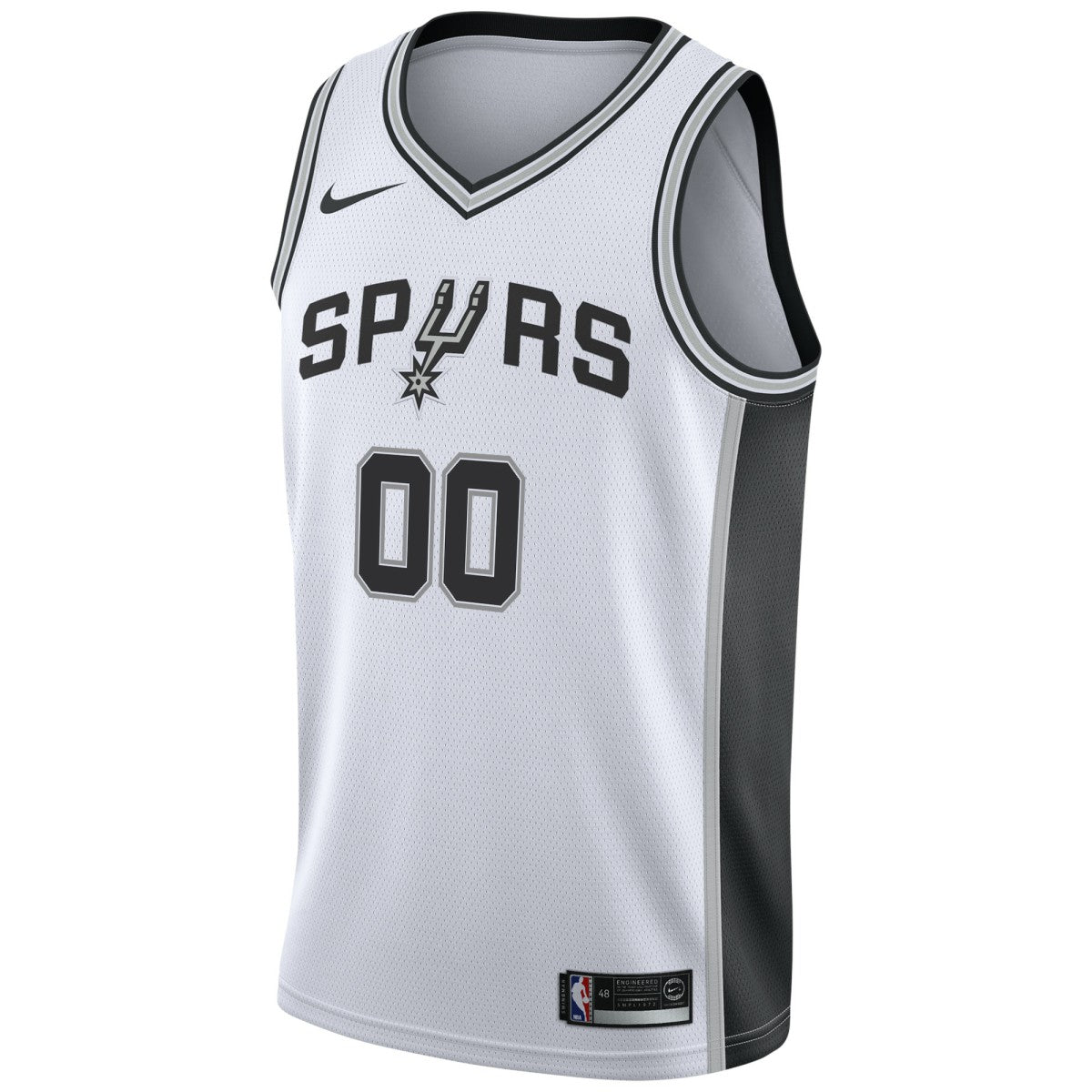 Nike San Antonio Spurs Custom Swingman Jersey White