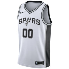 Nike San Antonio Spurs Custom Swingman Jersey White
