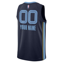 Nike Memphis Grizzlies Unisex Swingman Custom Jersey Navy