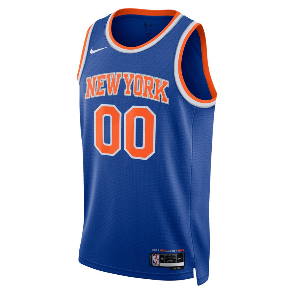 Nike New York Knicks Unisex Swingman Custom Jersey Blue
