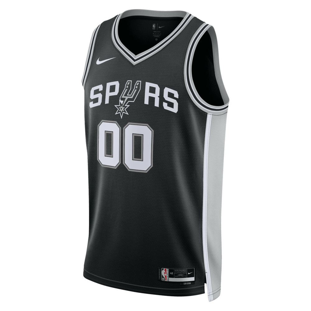 Nike San Antonio Spurs Unisex Swingman Custom Jersey Black