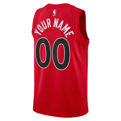 Nike Toronto Raptors Unisex Swingman Custom Jersey Red