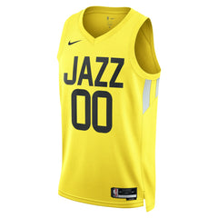 Nike Utah Jazz Unisex Swingman Custom Jersey Gold