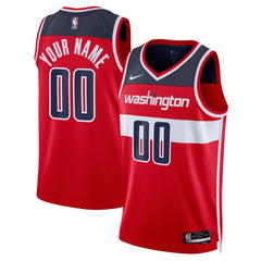 Nike Washington Wizards Unisex Swingman Custom Jersey Red