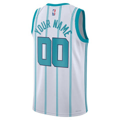 Charlotte Hornets Jordan Brand Unisex Swingman Custom Jersey White