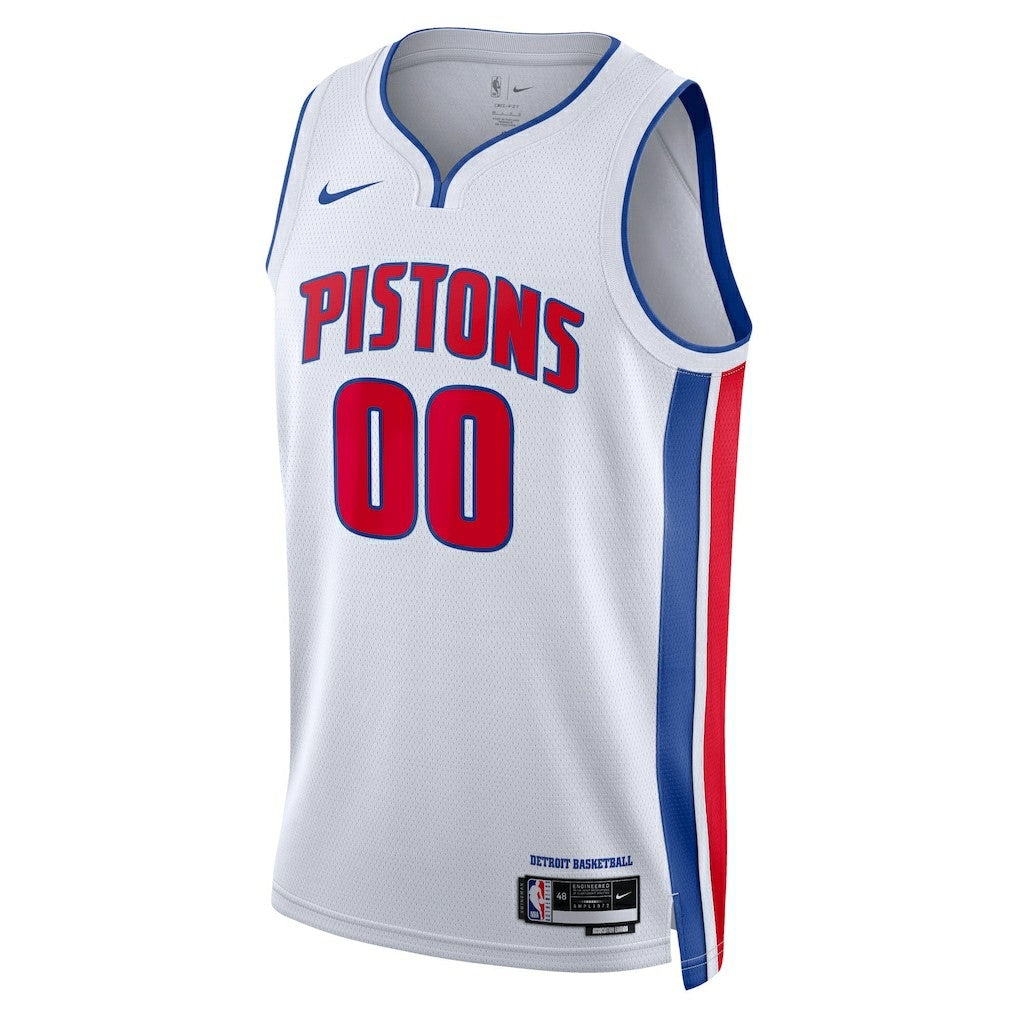 Nike Detroit Pistons Unisex Swingman Custom Jersey White sale