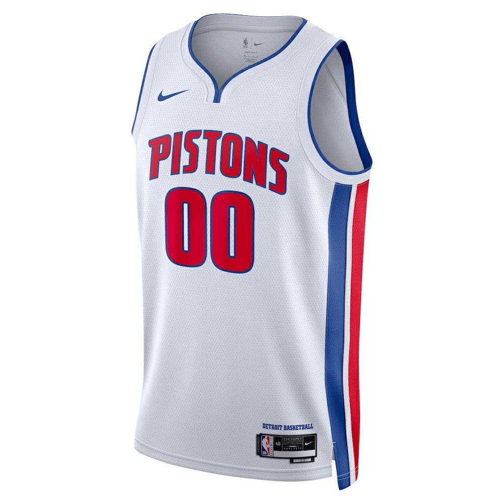 Nike Detroit Pistons Unisex Swingman Custom Jersey White sale