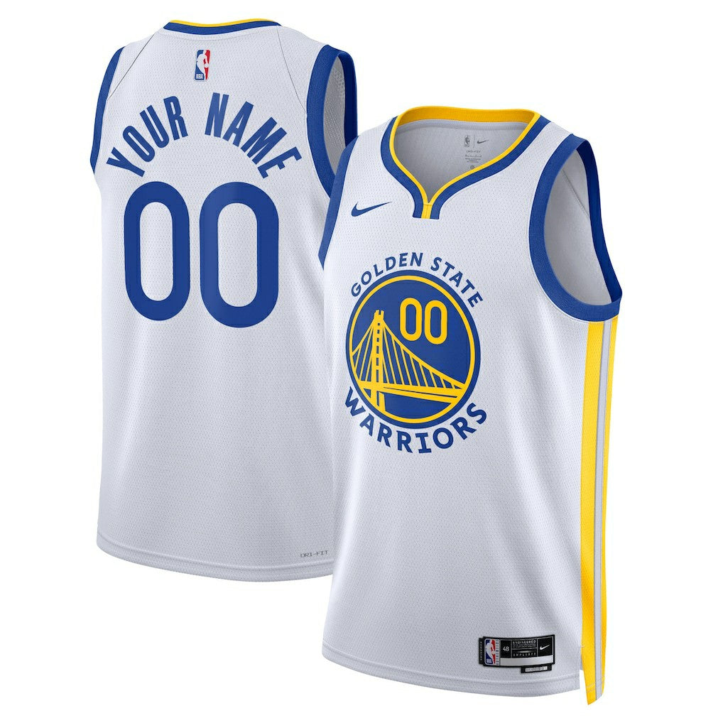 Nike Golden State Warriors Unisex Swingman Custom Jersey White sale