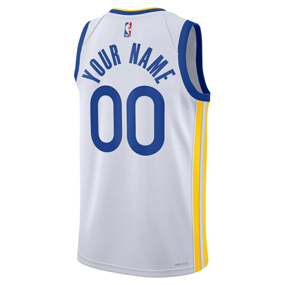 Nike Golden State Warriors Unisex Swingman Custom Jersey White sale