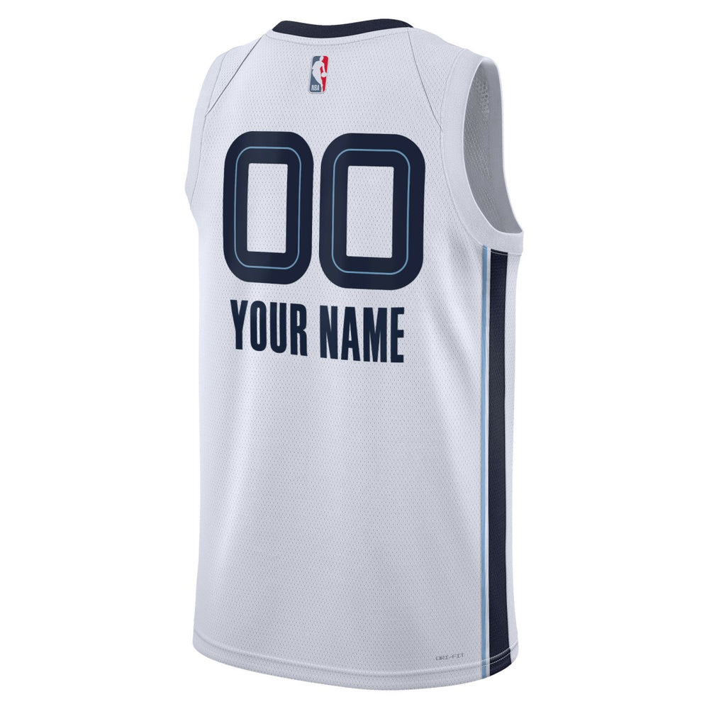 Nike Memphis Grizzlies Unisex Swingman Custom Jersey White