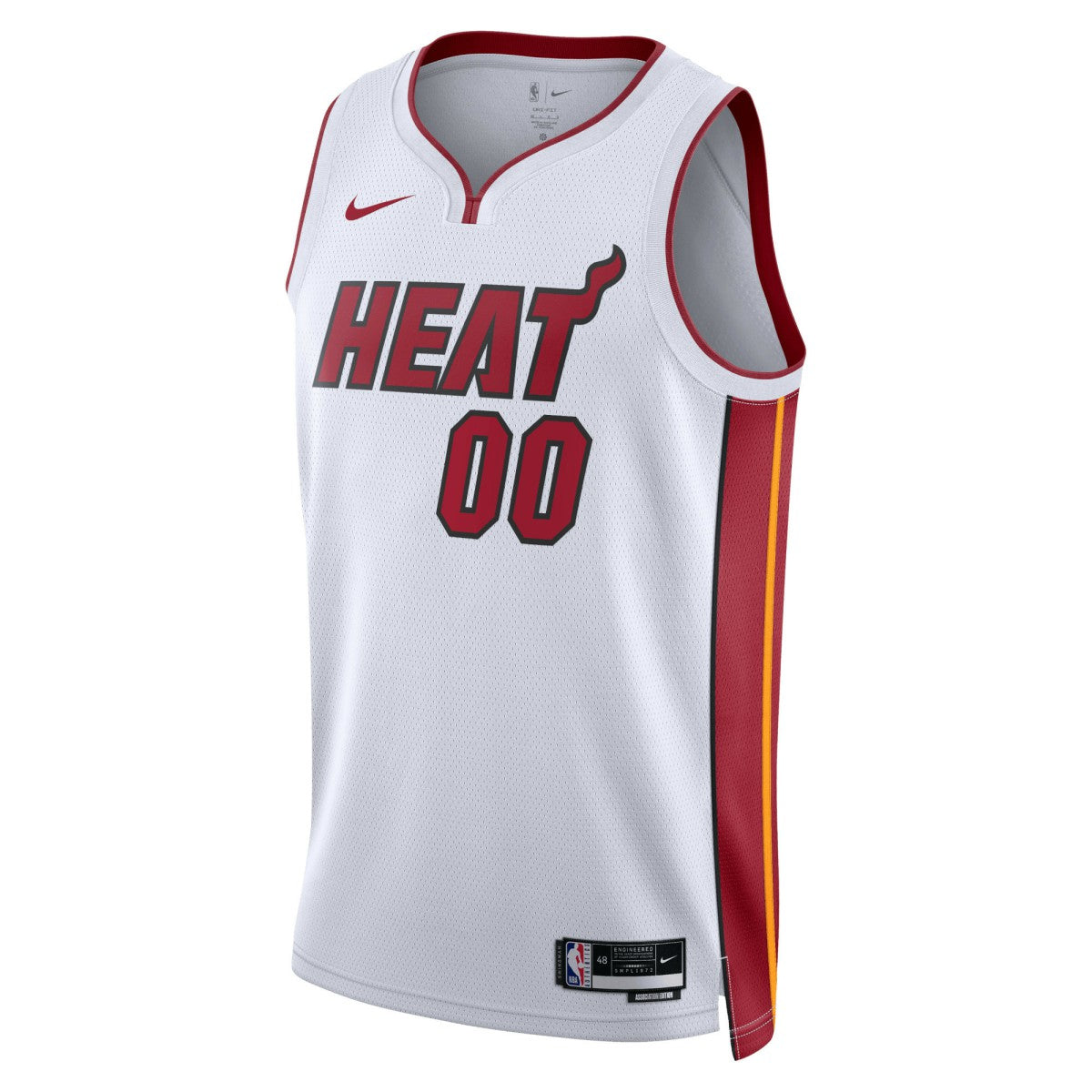 Nike Miami Heat Unisex Swingman Custom Jersey White