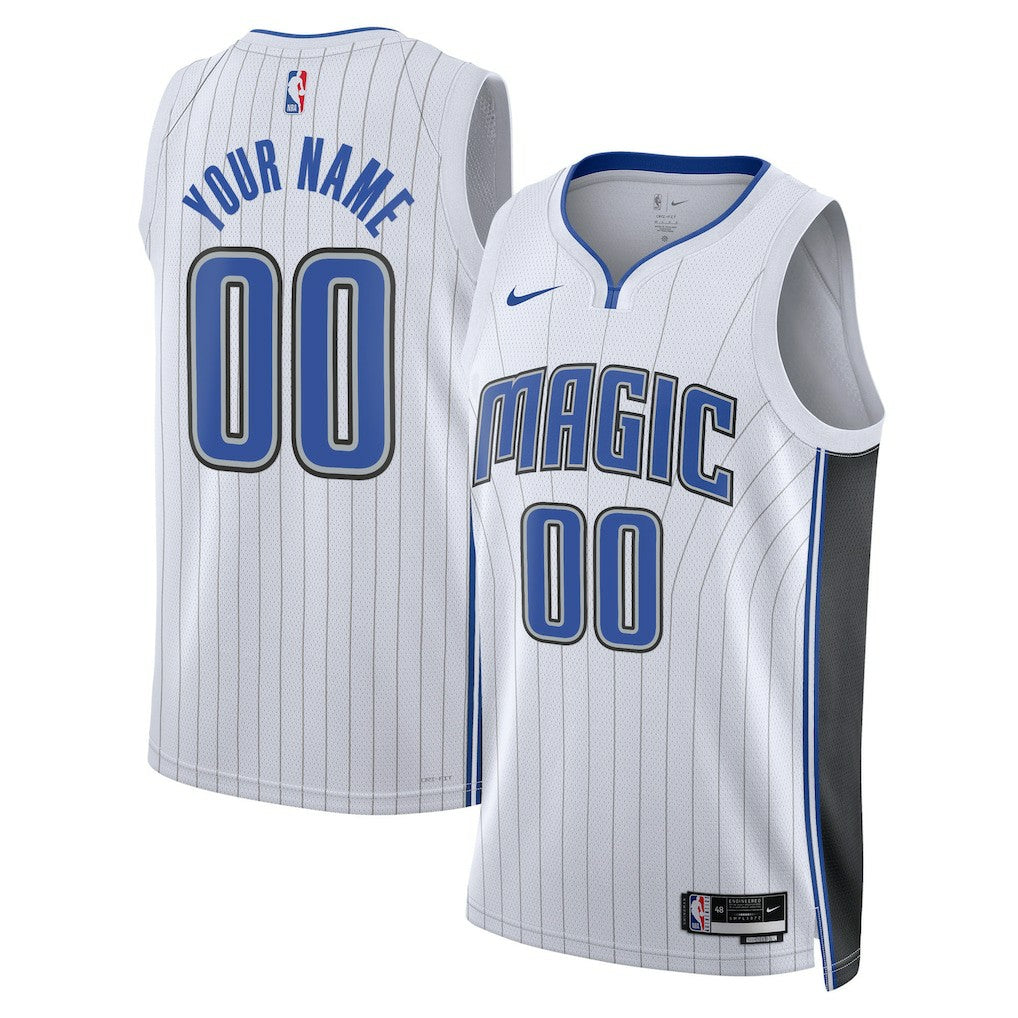 Nike Orlando Magic Unisex Swingman Custom Jersey White