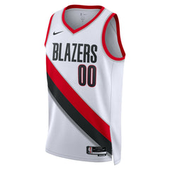 Nike Portland Trail Blazers Unisex Swingman Custom Jersey White