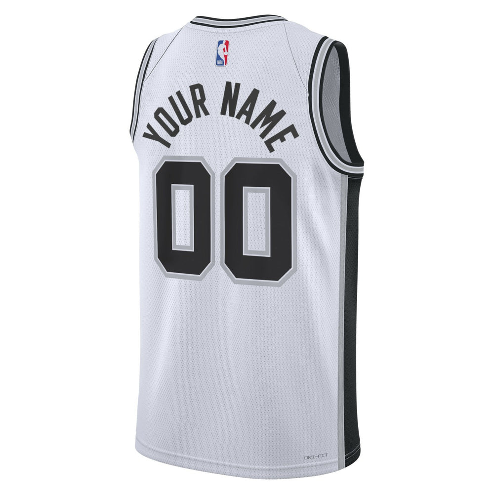 Nike San Antonio Spurs Unisex Swingman Custom Jersey White
