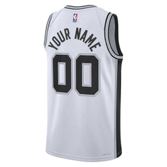 Nike San Antonio Spurs Unisex Swingman Custom Jersey White