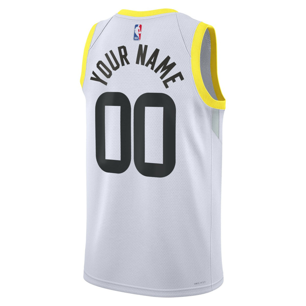 Nike Utah Jazz Unisex Swingman Custom Jersey White