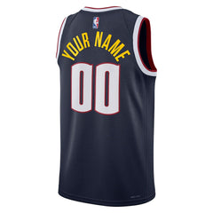 Nike Denver Nuggets Unisex Swingman Custom Jersey Navy sale