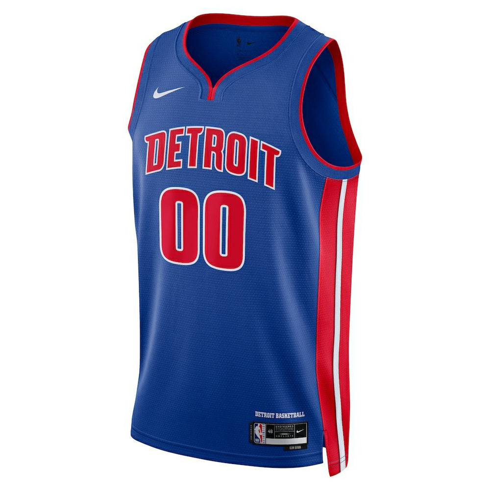 Nike Detroit Pistons Unisex Swingman Custom Jersey Blue sale