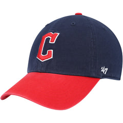 Navy Cleveland Guardians '47 Clean Up Adjustable Hat