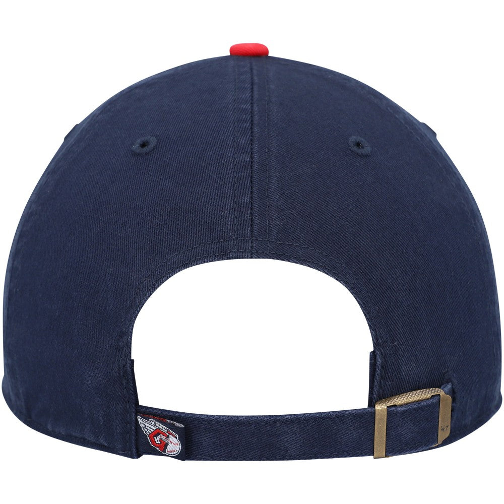 Navy Cleveland Guardians '47 Clean Up Adjustable Hat