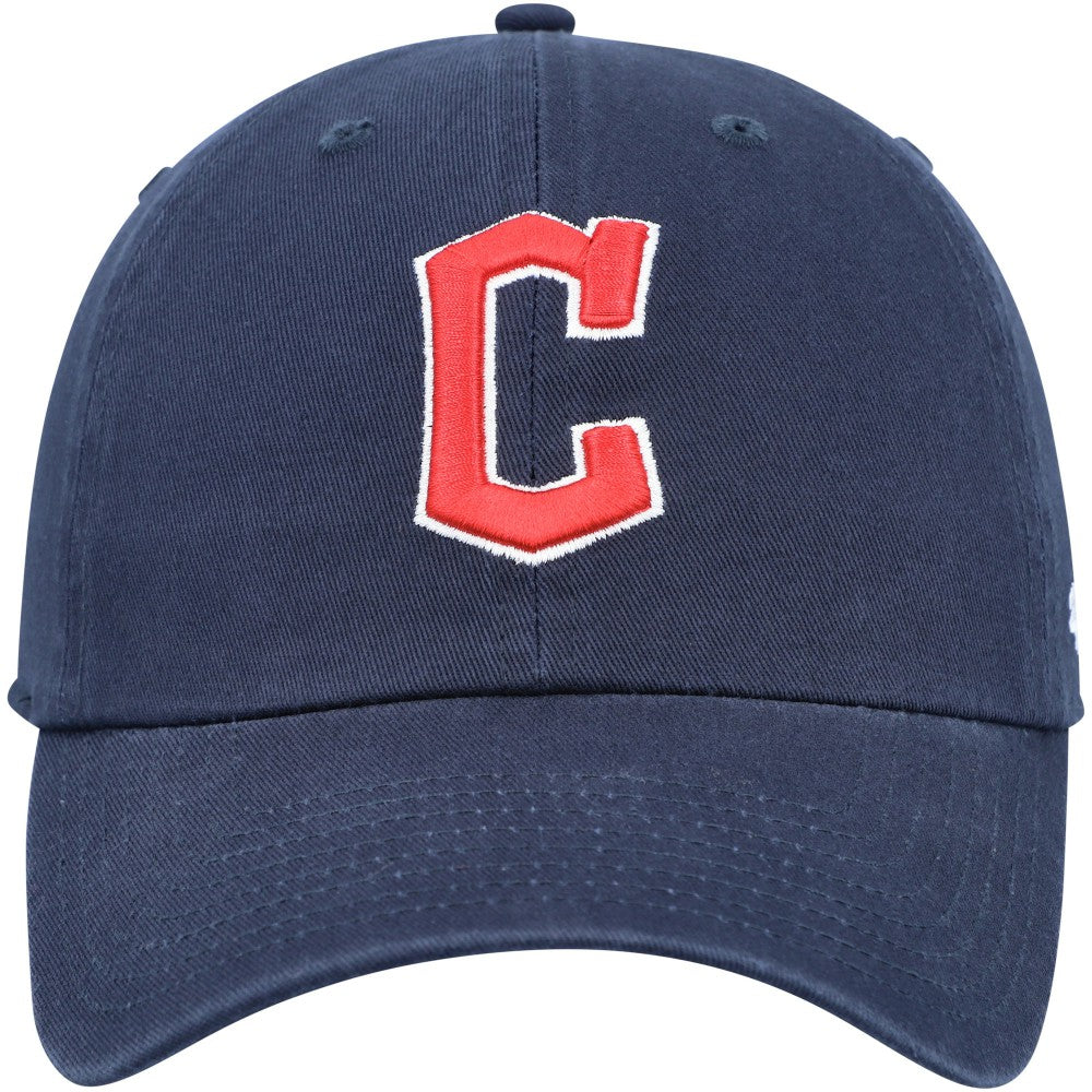 Navy Cleveland Guardians '47 Clean Up Adjustable Hat