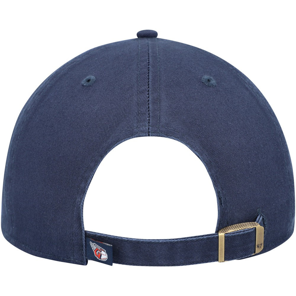 Navy Cleveland Guardians '47 Clean Up Adjustable Hat