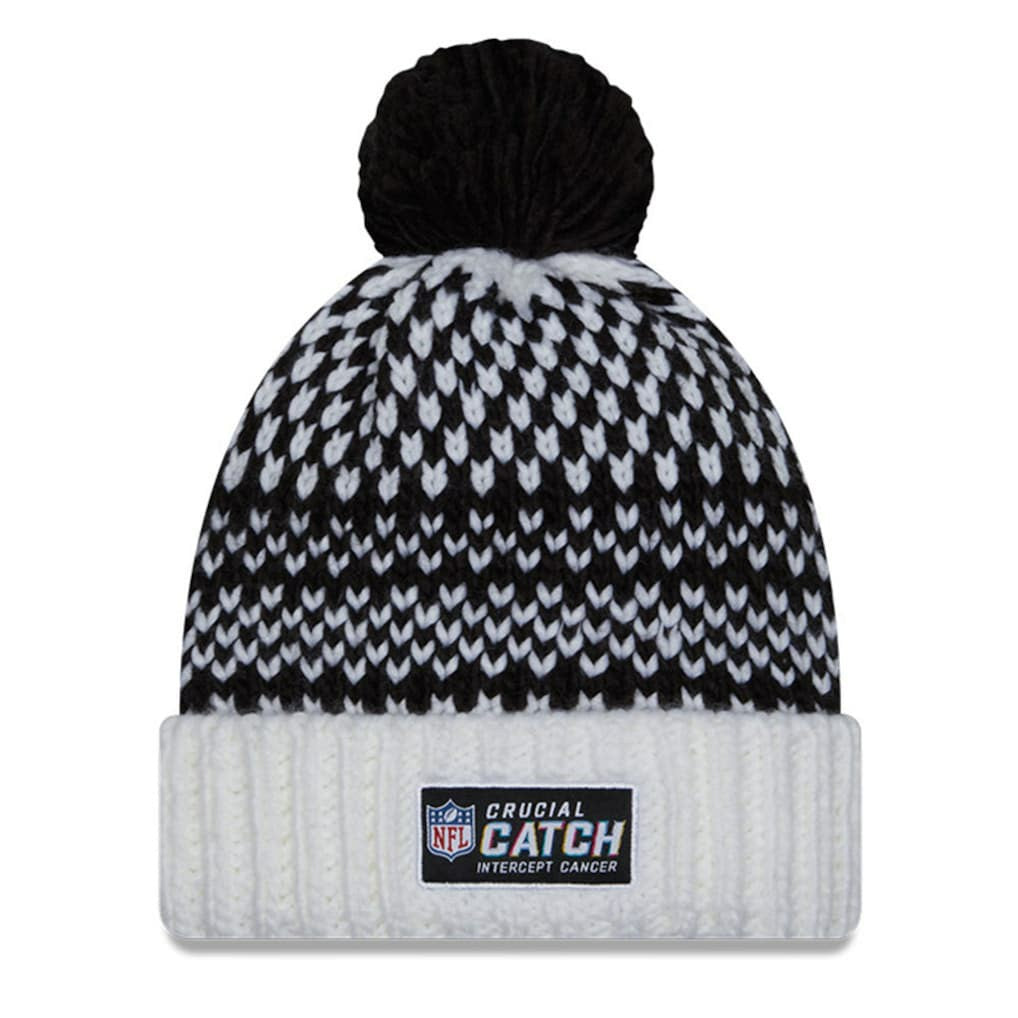 Women's 2023 NFL Crucial Catch Cuffed Pom Knit Hat - Cleveland Browns Hats