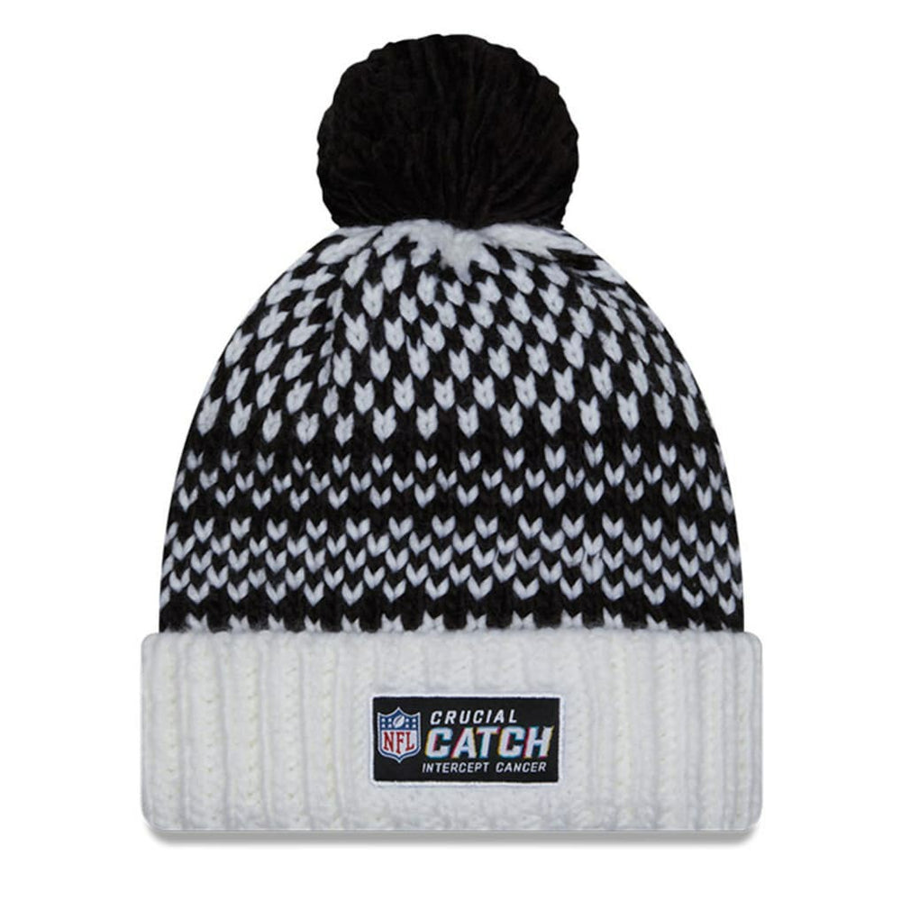 Women's 2023 NFL Crucial Catch Cuffed Pom Knit Hat - Cleveland Browns Hats