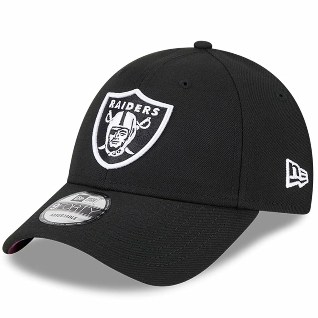2023 NFL Crucial Catch 9FORTY Adjustable Hat - Las Vegas Raiders Hats