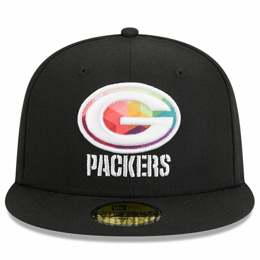 2023 NFL Crucial Catch 59FIFTY Fitted Hat - Green Bay Packers Hats