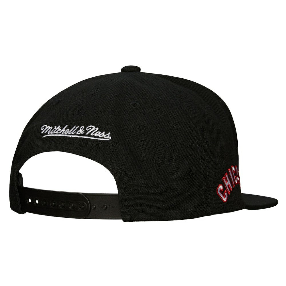 Black Chicago White Sox Mitchell & Ness Cooperstown Collection Snapback Hat
