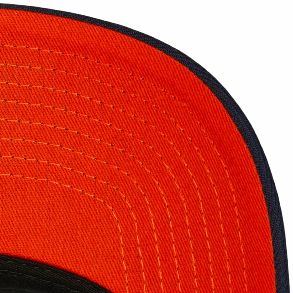 White Houston Astros Mitchell & Ness Cooperstown Collection Pro Crown Snapback Hat