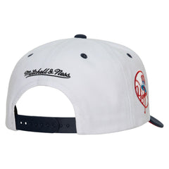 White New York Yankees Mitchell & Ness Cooperstown Collection Pro Crown Snapback Hat